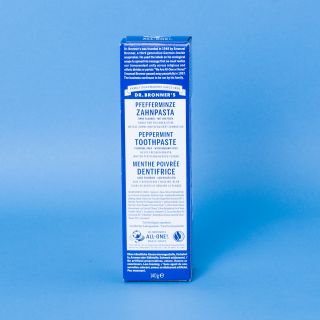 Dr Bronner All in One Toothpaste Peppermint 140g