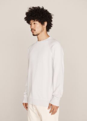YMC Schrank Cotton Loopback Garment Dye Sweatshirt Lilac