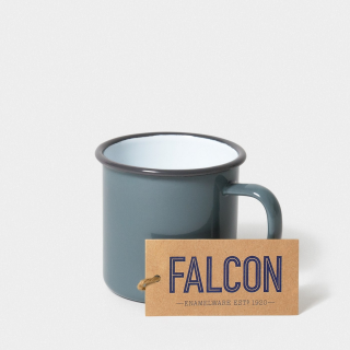 Falcon Enamelware Mug - Pigeon Grey