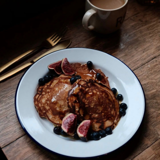 Falcon Enamelware Plate - Coal Black