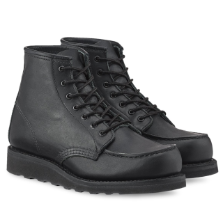 Red Wing - Moc Toe 3380 Boots Womens - Black Boundary