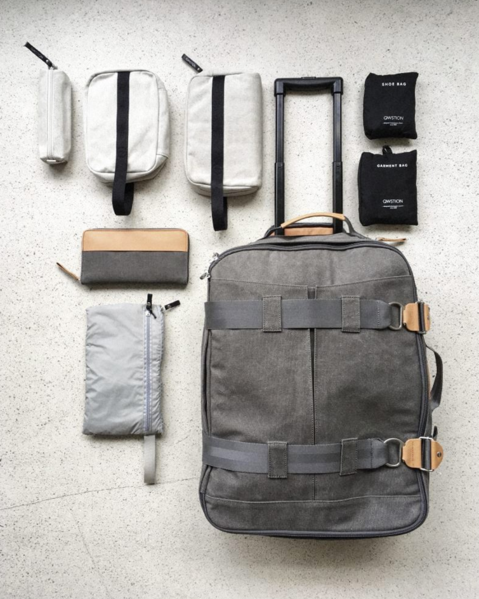 QWSTION - Travel Pack - Bananatex - backpack - sustainable bag - merino  wool laptop case — QWSTION Bags